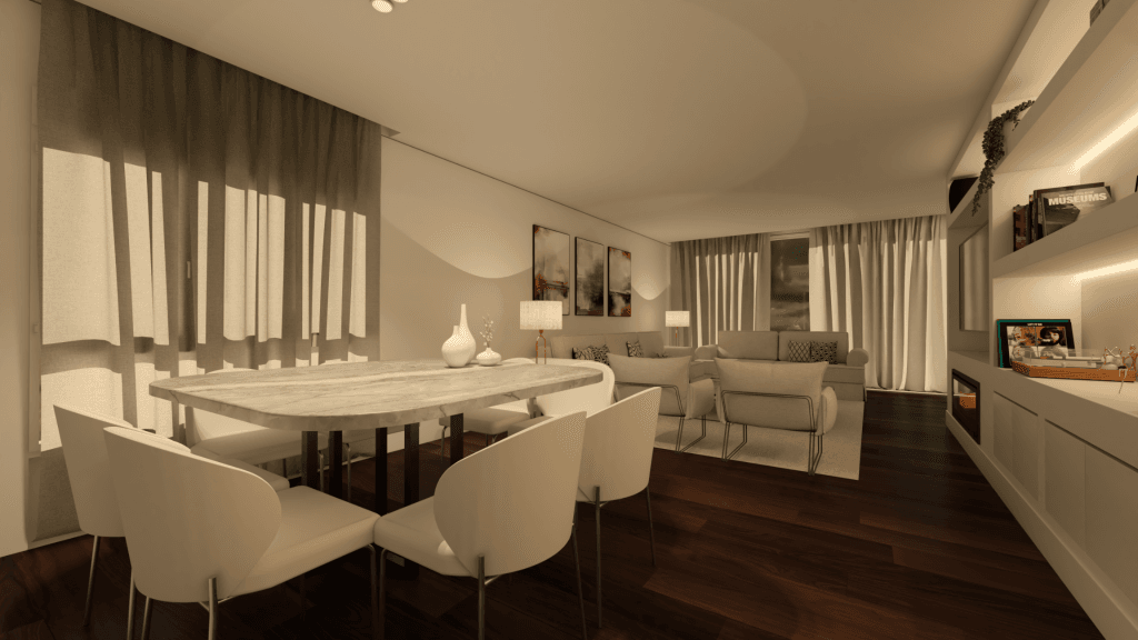 Render vivienda unifamiliar en Boadilla del Monte